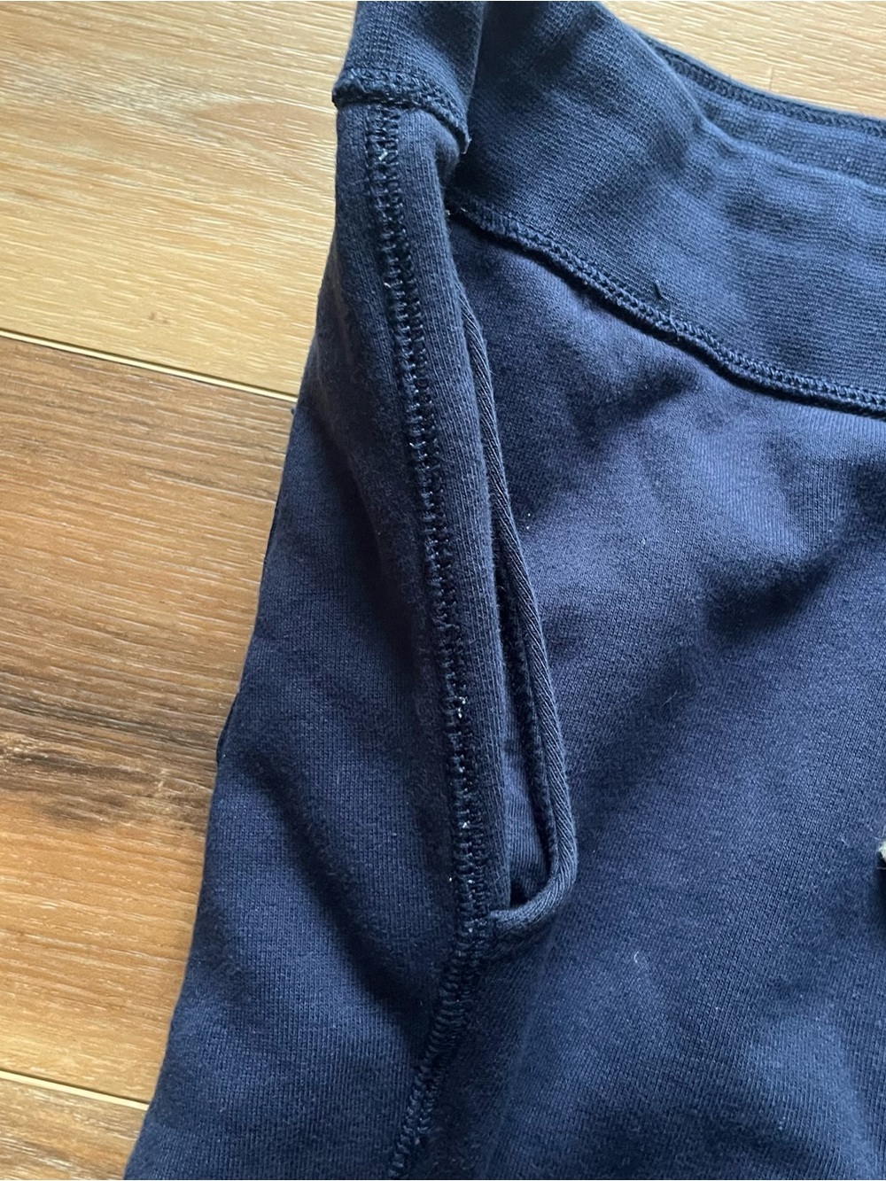 Polo Ralph Lauren navy blue yellow punny ankle tie jogger sweatpants size XL - Picture 4 of 9